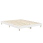 vidaXL Bettgestell Weiß 135x190 cm Holzwerkstoff vidaXL Bettgestell Weiß 135x190 cm Holzwerkstoff