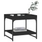 vidaXL Couchtisch Schwarz 49,5x49,5x45 cm Holzwerkstoff vidaXL Couchtisch Schwarz 49,5x49,5x45 cm Holzwerkstoff