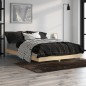 vidaXL Bettgestell Sonoma-Eiche 120x190 cm Holzwerkstoff vidaXL Bettgestell Sonoma-Eiche 120x190 cm Holzwerkstoff