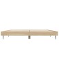 vidaXL Bettgestell Sonoma-Eiche 120x190 cm Holzwerkstoff vidaXL Bettgestell Sonoma-Eiche 120x190 cm Holzwerkstoff