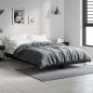 vidaXL Bettgestell Schwarz 120x190 cm Holzwerkstoff vidaXL Bettgestell Schwarz 120x190 cm Holzwerkstoff