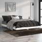 vidaXL Bettgestell Weiß 135x190 cm Holzwerkstoff vidaXL Bettgestell Weiß 135x190 cm Holzwerkstoff