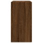 vidaXL Wandschrank Braun Eichen-Optik 60x31x60 cm Holzwerkstoff vidaXL Wandschrank Braun Eichen-Optik 60x31x60 cm Holzwerkstoff