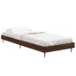 vidaXL Bettgestell Braun Eichen-Optik 75x190 cm Holzwerkstoff vidaXL Bettgestell Braun Eichen-Optik 75x190 cm Holzwerkstoff