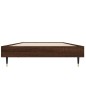 vidaXL Bettgestell Braun Eichen-Optik 75x190 cm Holzwerkstoff vidaXL Bettgestell Braun Eichen-Optik 75x190 cm Holzwerkstoff