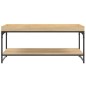 vidaXL Couchtisch Sonoma-Eiche 100x49x45 cm Holzwerkstoff vidaXL Couchtisch Sonoma-Eiche 100x49x45 cm Holzwerkstoff