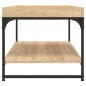 vidaXL Couchtisch Sonoma-Eiche 100x49x45 cm Holzwerkstoff vidaXL Couchtisch Sonoma-Eiche 100x49x45 cm Holzwerkstoff