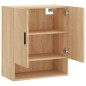 vidaXL Wandschrank Sonoma-Eiche 60x31x70 cm Holzwerkstoff vidaXL Wandschrank Sonoma-Eiche 60x31x70 cm Holzwerkstoff