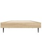 vidaXL Bettgestell Sonoma-Eiche 75x190 cm Holzwerkstoff vidaXL Bettgestell Sonoma-Eiche 75x190 cm Holzwerkstoff