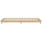 vidaXL Bettgestell Sonoma-Eiche 75x190 cm Holzwerkstoff vidaXL Bettgestell Sonoma-Eiche 75x190 cm Holzwerkstoff