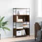vidaXL Bücherregal Braun Eichen-Optik 80x30x145,5 cm Holzwerkstoff vidaXL Bücherregal Braun Eichen-Optik 80x30x145,5 cm Holzwerkstoff