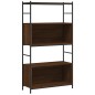 vidaXL Bücherregal Braun Eichen-Optik 80x30x145,5 cm Holzwerkstoff vidaXL Bücherregal Braun Eichen-Optik 80x30x145,5 cm Holzwerkstoff