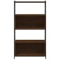 vidaXL Bücherregal Braun Eichen-Optik 80x30x145,5 cm Holzwerkstoff vidaXL Bücherregal Braun Eichen-Optik 80x30x145,5 cm Holzwerkstoff
