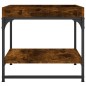 vidaXL Couchtisch Räuchereiche 49,5x49,5x45 cm Holzwerkstoff vidaXL Couchtisch Räuchereiche 49,5x49,5x45 cm Holzwerkstoff