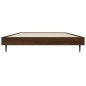 vidaXL Bettgestell Braun Eichen-Optik 90x200 cm Holzwerkstoff vidaXL Bettgestell Braun Eichen-Optik 90x200 cm Holzwerkstoff