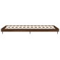 vidaXL Bettgestell Braun Eichen-Optik 90x200 cm Holzwerkstoff vidaXL Bettgestell Braun Eichen-Optik 90x200 cm Holzwerkstoff