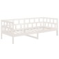 vidaXL Tagesbett Weiß Massivholz Kiefer 90x190 cm vidaXL Tagesbett Weiß Massivholz Kiefer 90x190 cm
