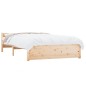 vidaXL Massivholzbett 120x190 cm vidaXL Massivholzbett 120x190 cm