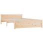 vidaXL Massivholzbett 120x190 cm vidaXL Massivholzbett 120x190 cm
