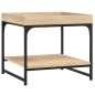 vidaXL Couchtisch Sonoma-Eiche 49,5x49,5x45 cm Holzwerkstoff vidaXL Couchtisch Sonoma-Eiche 49,5x49,5x45 cm Holzwerkstoff