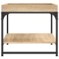 vidaXL Couchtisch Sonoma-Eiche 49,5x49,5x45 cm Holzwerkstoff vidaXL Couchtisch Sonoma-Eiche 49,5x49,5x45 cm Holzwerkstoff