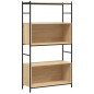 vidaXL Bücherregal Sonoma-Eiche 80x30x145,5 cm Holzwerkstoff und Eisen vidaXL Bücherregal Sonoma-Eiche 80x30x145,5 cm Holzwerkstoff und Eisen