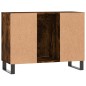 vidaXL Badschrank Räuchereiche 80x33x60 cm Holzwerkstoff vidaXL Badschrank Räuchereiche 80x33x60 cm Holzwerkstoff