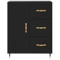 Highboard Schwarz 69,5x34x180 cm Holzwerkstoff Highboard Schwarz 69,5x34x180 cm Holzwerkstoff