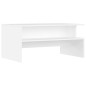 vidaXL Couchtisch Weiß 90x55x42,5 cm Holzwerkstoff vidaXL Couchtisch Weiß 90x55x42,5 cm Holzwerkstoff