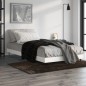 vidaXL Bettgestell Weiß 90x190 cm Holzwerkstoff