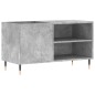 vidaXL Plattenschrank Betongrau 85x38x48 cm Holzwerkstoff vidaXL Plattenschrank Betongrau 85x38x48 cm Holzwerkstoff