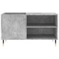 vidaXL Plattenschrank Betongrau 85x38x48 cm Holzwerkstoff vidaXL Plattenschrank Betongrau 85x38x48 cm Holzwerkstoff