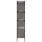 vidaXL Bücherregal mit Türen Grau Sonoma 76,5x30x154,5cm Holzwerkstoff vidaXL Bücherregal mit Türen Grau Sonoma 76,5x30x154,5cm Holzwerkstoff