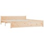 vidaXL Massivholzbett 200x200 cm vidaXL Massivholzbett 200x200 cm