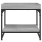 vidaXL Couchtisch Grau Sonoma 49,5x49,5x45 cm Holzwerkstoff vidaXL Couchtisch Grau Sonoma 49,5x49,5x45 cm Holzwerkstoff