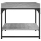vidaXL Couchtisch Grau Sonoma 49,5x49,5x45 cm Holzwerkstoff vidaXL Couchtisch Grau Sonoma 49,5x49,5x45 cm Holzwerkstoff