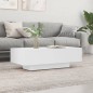 vidaXL Couchtisch Weiß 100x49,5x31 cm Holzwerkstoff vidaXL Couchtisch Weiß 100x49,5x31 cm Holzwerkstoff