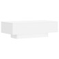 vidaXL Couchtisch Weiß 100x49,5x31 cm Holzwerkstoff vidaXL Couchtisch Weiß 100x49,5x31 cm Holzwerkstoff