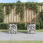 vidaXL Gartenbank aus Gabionen 103x31x42 cm Kiefernholz Imprägniert vidaXL Gartenbank aus Gabionen 103x31x42 cm Kiefernholz Imprägniert