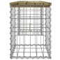 vidaXL Gartenbank aus Gabionen 103x31x42 cm Kiefernholz Imprägniert vidaXL Gartenbank aus Gabionen 103x31x42 cm Kiefernholz Imprägniert