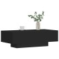 vidaXL Couchtisch Schwarz 100x49,5x31 cm Holzwerkstoff vidaXL Couchtisch Schwarz 100x49,5x31 cm Holzwerkstoff