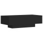 vidaXL Couchtisch Schwarz 100x49,5x31 cm Holzwerkstoff vidaXL Couchtisch Schwarz 100x49,5x31 cm Holzwerkstoff