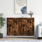Wandschränke 2 Stk. Räuchereiche Holzwerkstoff Wandschränke 2 Stk. Räuchereiche Holzwerkstoff