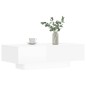 vidaXL Couchtisch Hochglanz-Weiß 100x49,5x31 cm Holzwerkstoff vidaXL Couchtisch Hochglanz-Weiß 100x49,5x31 cm Holzwerkstoff