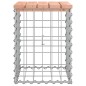 vidaXL Gartenbank aus Gabionen 33x31x42 cm Massivholz Douglasie vidaXL Gartenbank aus Gabionen 33x31x42 cm Massivholz Douglasie
