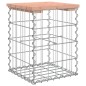 vidaXL Gartenbank aus Gabionen 33x31x42 cm Massivholz Douglasie vidaXL Gartenbank aus Gabionen 33x31x42 cm Massivholz Douglasie