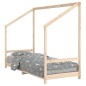 vidaXL Kinderbett 80x200 cm Massivholz Kiefer vidaXL Kinderbett 80x200 cm Massivholz Kiefer