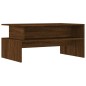 vidaXL Couchtisch Braun Eichen-Optik 90x55x42,5 cm Holzwerkstoff vidaXL Couchtisch Braun Eichen-Optik 90x55x42,5 cm Holzwerkstoff