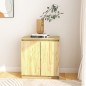 vidaXL Beistellschrank 60x36x65 cm Massivholz Kiefer vidaXL Beistellschrank 60x36x65 cm Massivholz Kiefer
