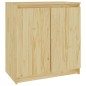 vidaXL Beistellschrank 60x36x65 cm Massivholz Kiefer vidaXL Beistellschrank 60x36x65 cm Massivholz Kiefer